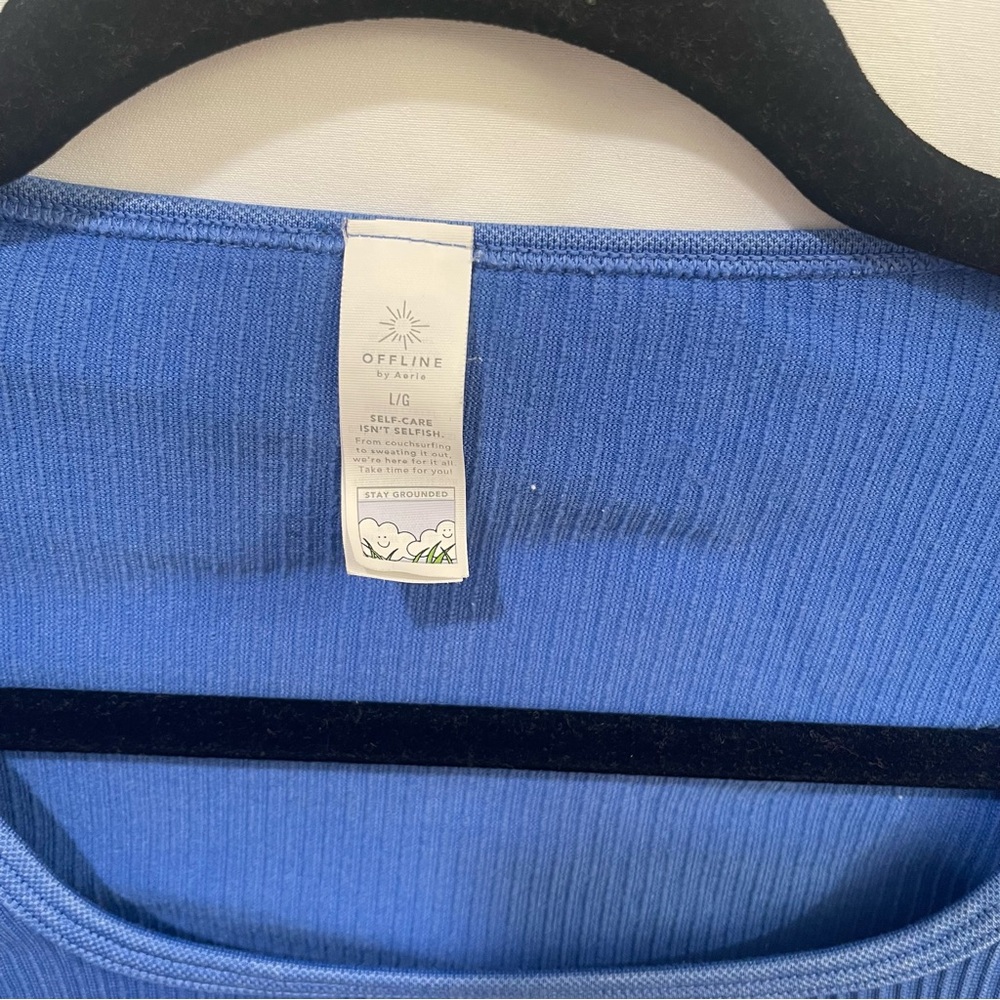 Offline by Aerie Long Sleeve Workout Top Sz Large - Picture 2 of 6